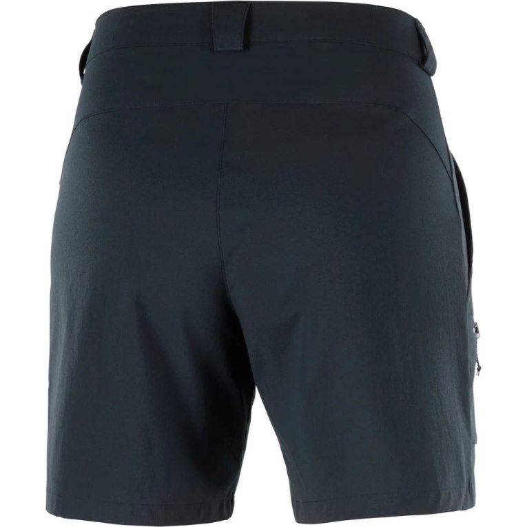 Black Salomon Outrack Women's Running Shorts | IE YN4159